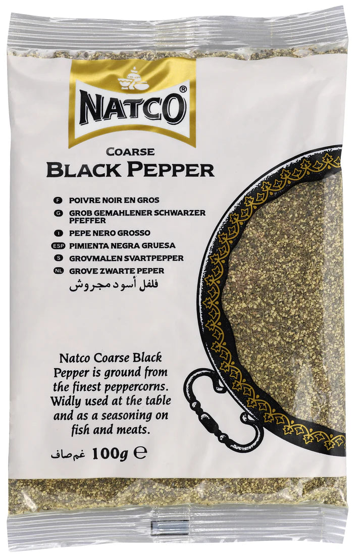 Natco Black Pepper Coarse 100g
