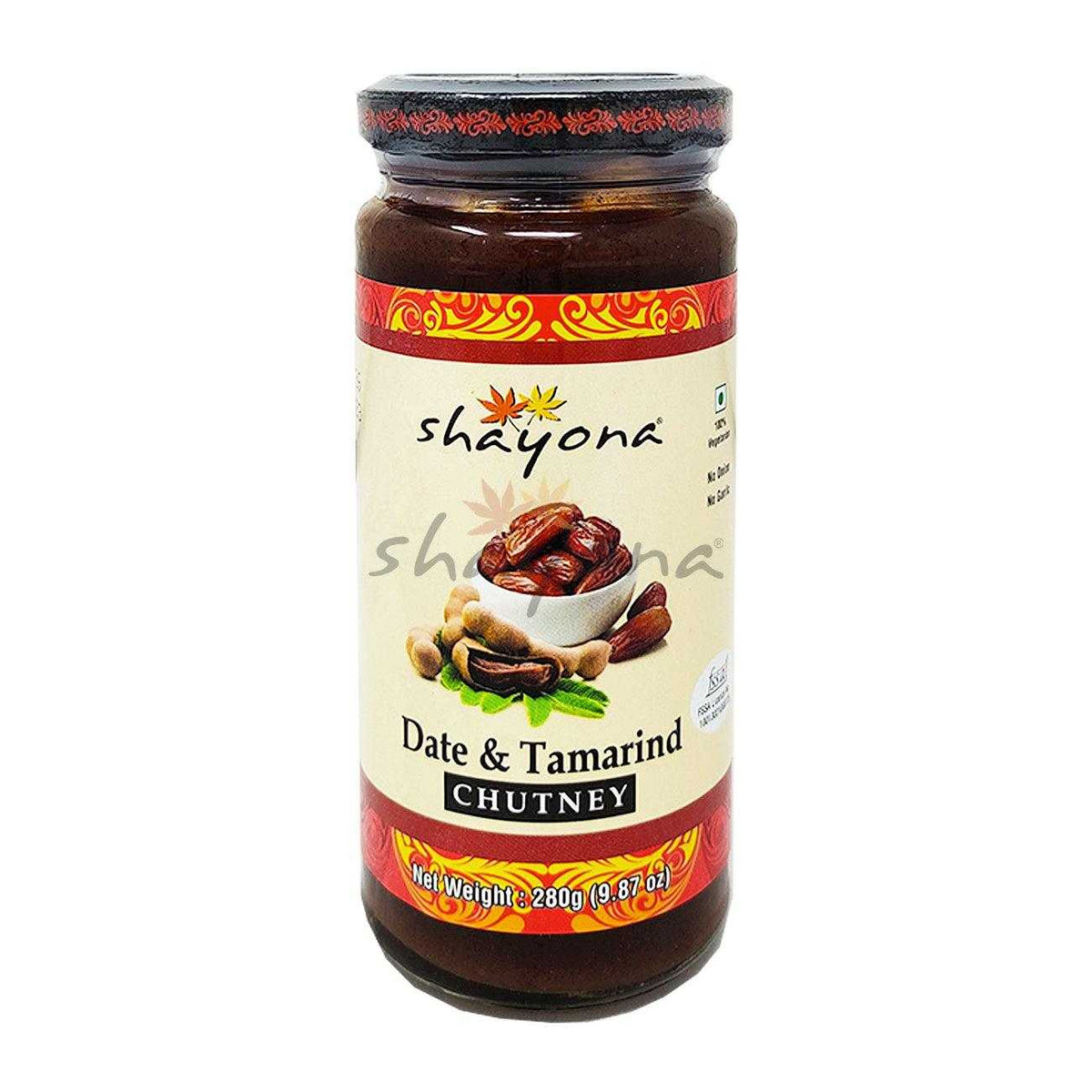 SHAYONA date & tamarind CHUTNEY 280g