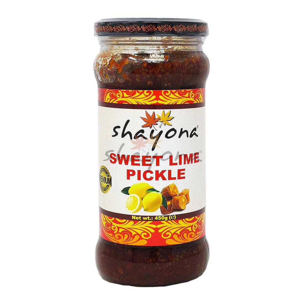Shayona Sweet Lime Pickle 450g