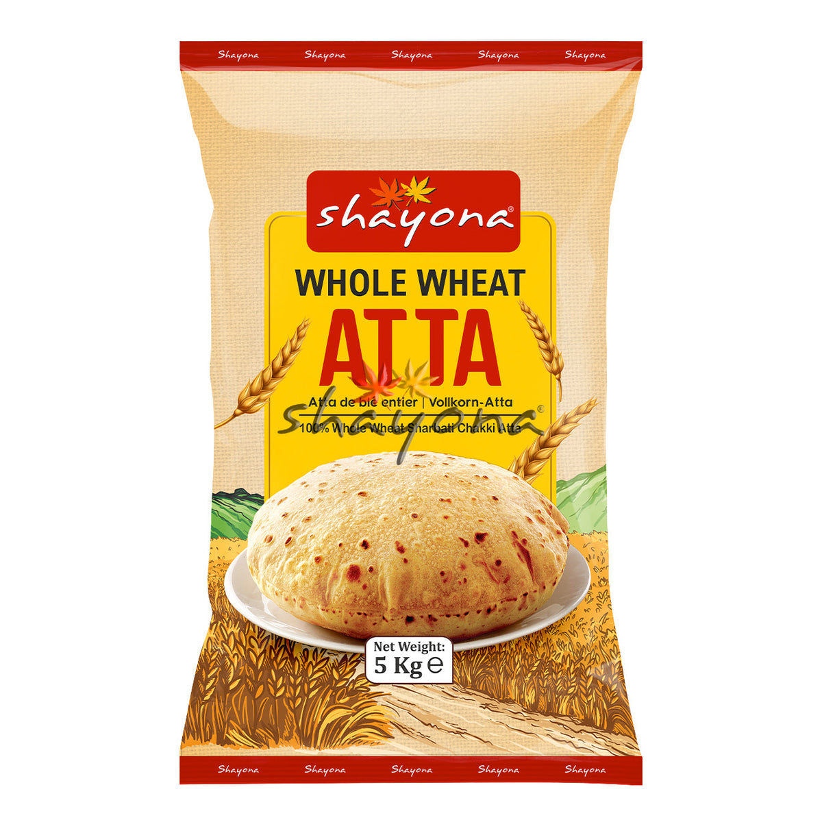 Shayona Whole Wheat Atta 5Kg