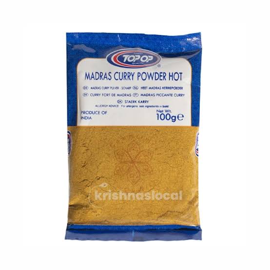 TOP OP MADRAS CURRY POWDER HOT 1KG