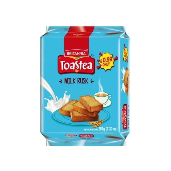 Britannia Milk Rusk 207g