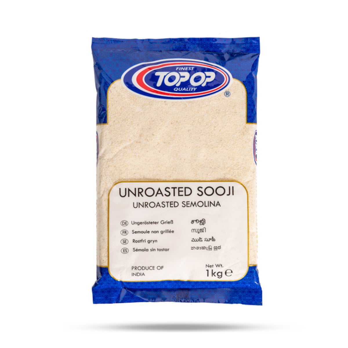 TOPOP UNROASTED SOOJI 1KG