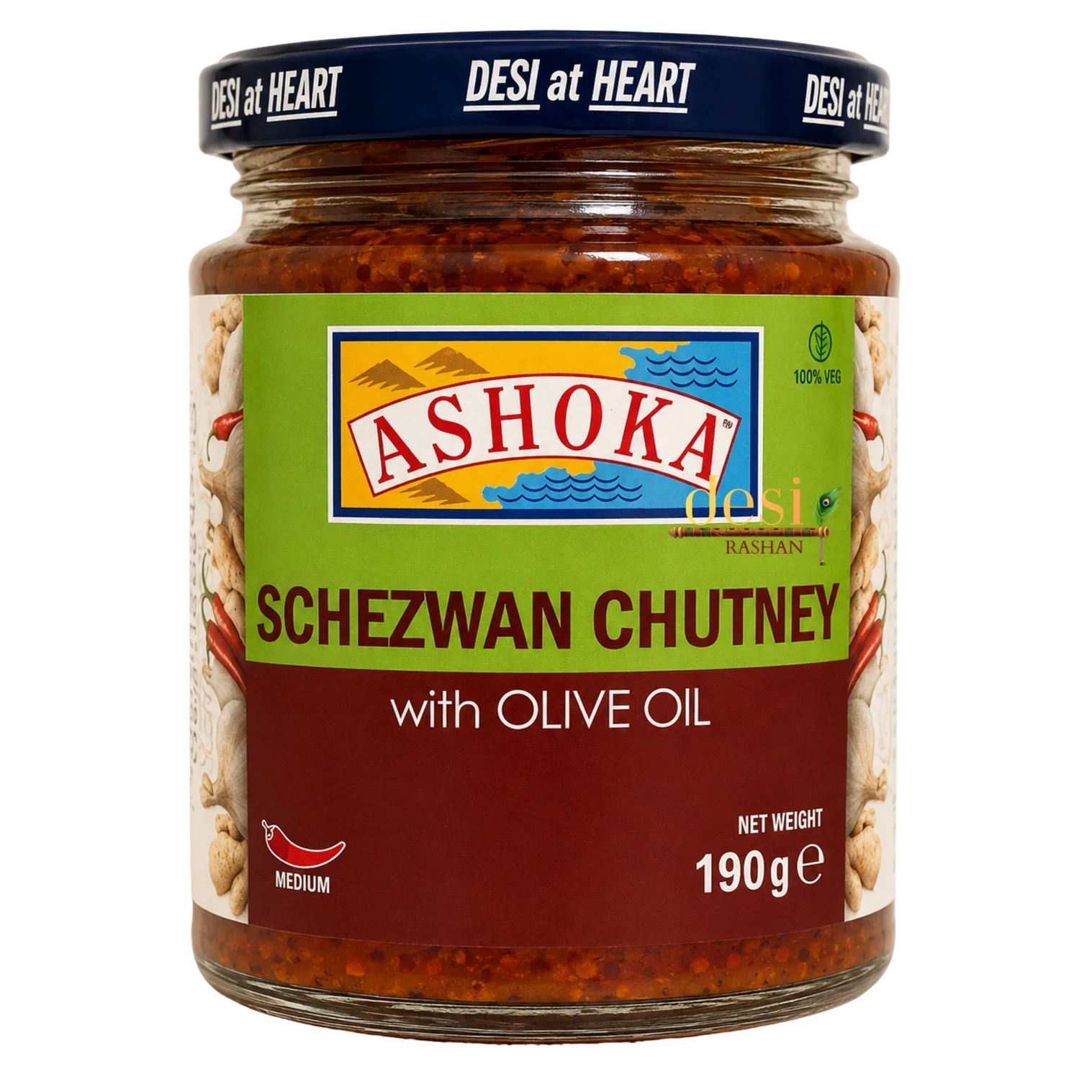 Ashoka Shezwan Chutney 190g