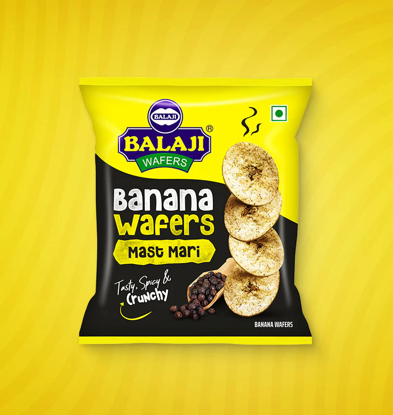 BALAJI MAST MARI BANANA WAFERS 150G