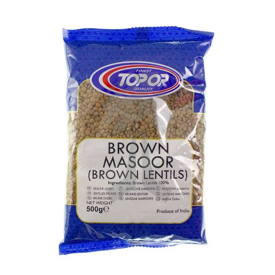 Top-op Brown Masoor 500g