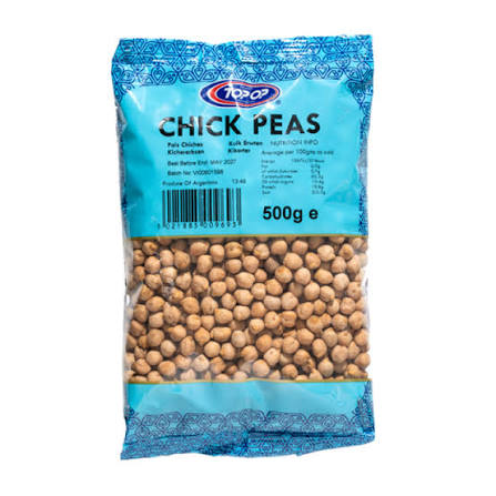 Top-op Chick Peas 500g