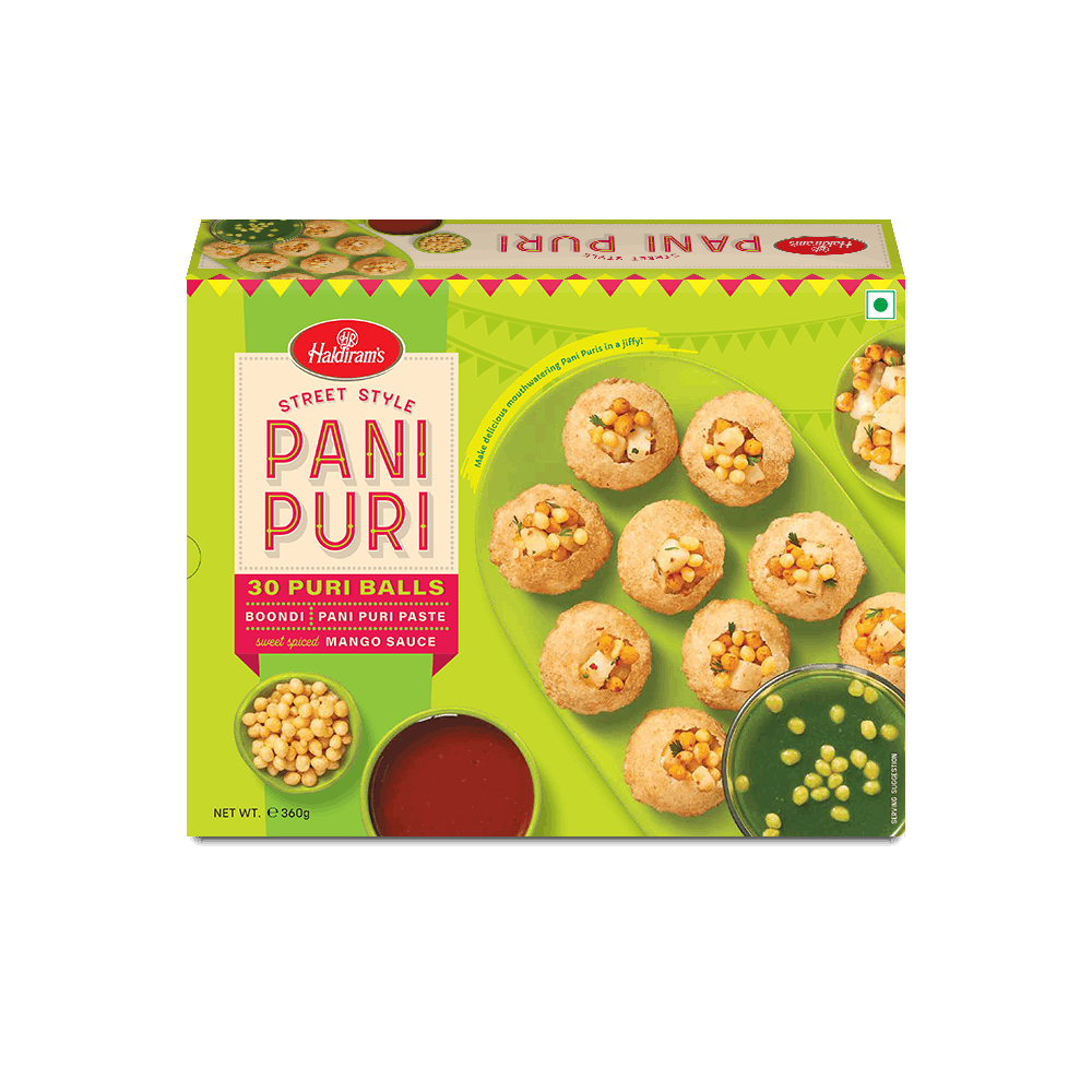 Haldiram's Pani Puri 30 Puri Balls 360g