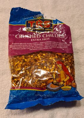 TRS CRUSHED CHILLIES EXTRA HOT 100G