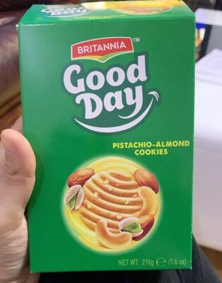 Britannia Good Day Pista Almond 216g