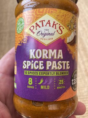 Pataks Korma Paste 283g