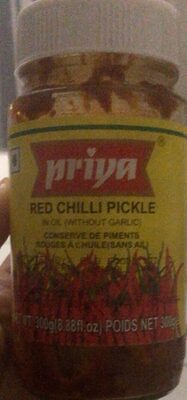 PRIYA RED CHILLI PICKLE