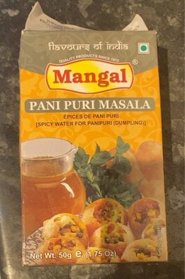 Mangal Pani Puri Masala 50g