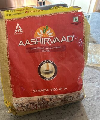 Aashirwad Whole Wheat Atta 10Kg