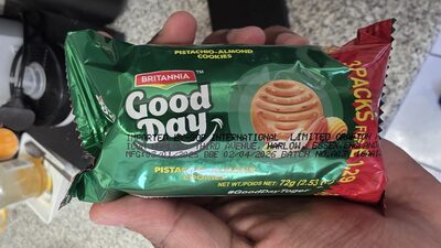 Britannia Good Day Pista Almonds Small