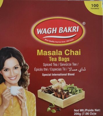 Wagh Bakri Masala Chai Tea Bags 200g