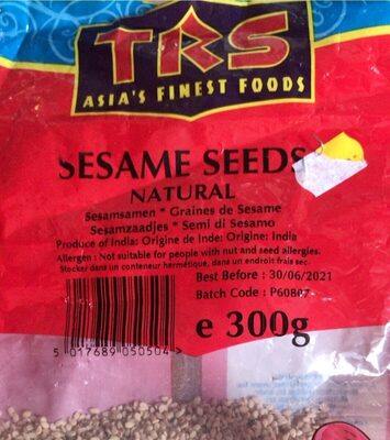 TRS SESAME SEEDS NATURAL 300G