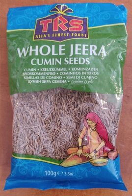 TRS WHOLE JEERA CUMIN SEEDS 100G