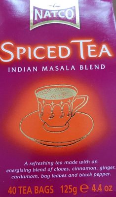 NATCO SPICED TEA BAGS 125G