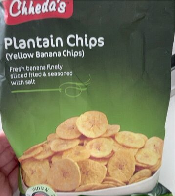CHHEDA'S YELLOW BANANA CHIPS 170G