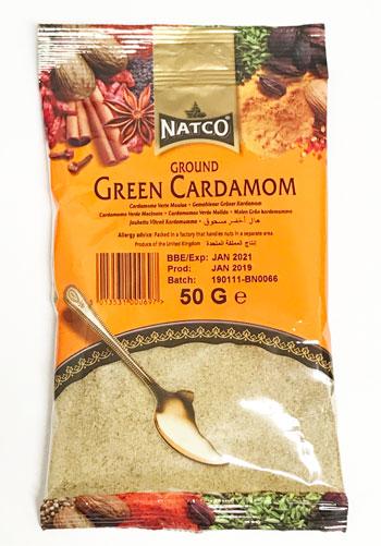 Natco Green Cardamoms 50g