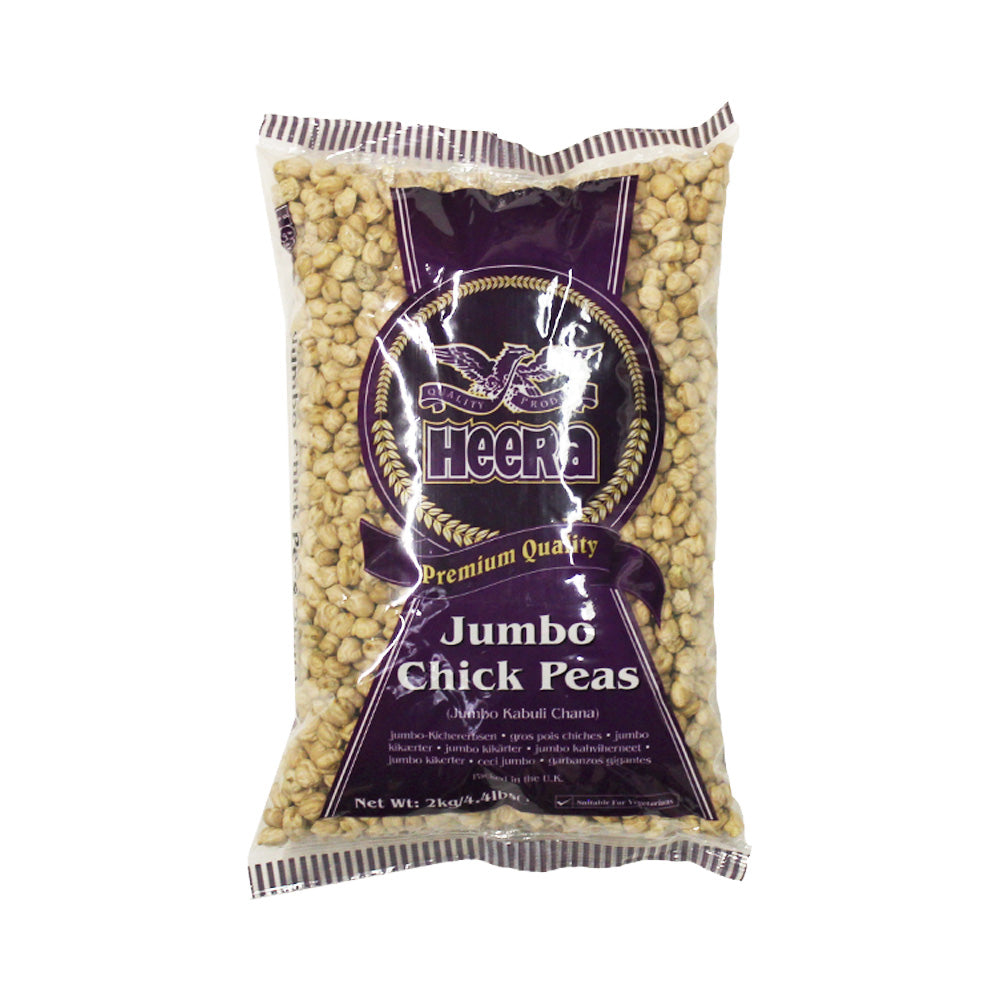 Heera Jumbo Chick Peas 2Kg