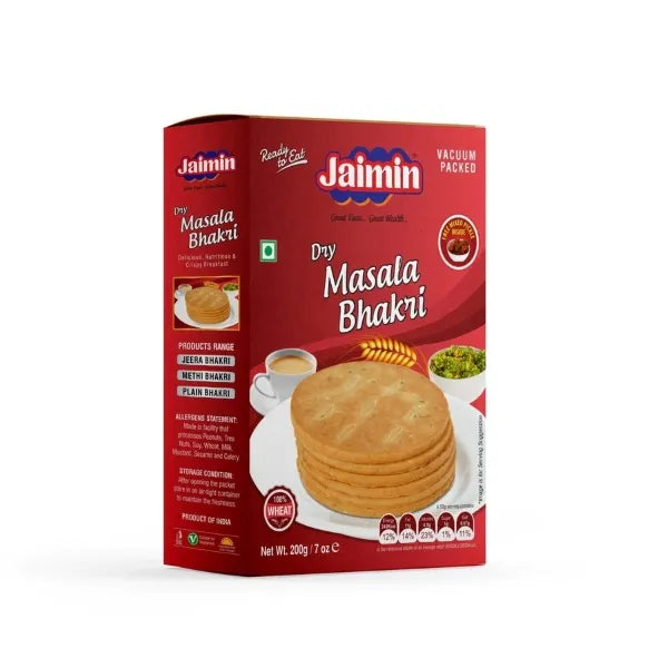 Jaimin Dry Masala Bhakri 200g