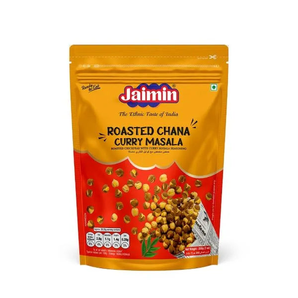 Jaimin Roasted Curry Masala Chana 200g