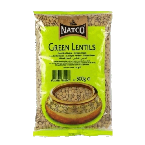 Natco Green Lentils 500G