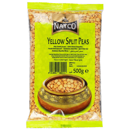 Natco Yellow Split Peas 500g