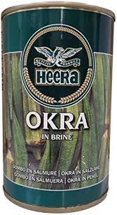 HEERA Okra Tin 400g