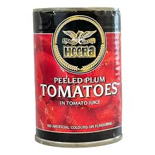 Heera Peeled Plum Tomatoes Tin 400g