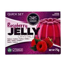 HEERA Raspberry Crystal Jelly (Halal) 24