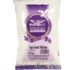 Heera Sago Seed Medium 500g