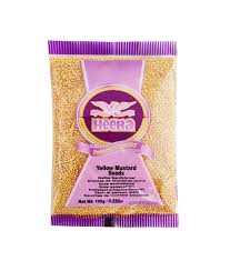 HEERA Yellow Mustard Seeds 100g